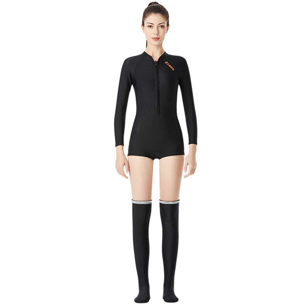 Ssuplymy 1pc Women Harmony 1 5mm Premium Short Leg Summer Front Zip Wetsuit Neoprene Surf Suit 1 5mm Long Sleeve Wetsuit Jellyfish Swimsuit Surf Snorkeling Stockings Buy Online In Dominica At Dominica Desertcart Com Productid