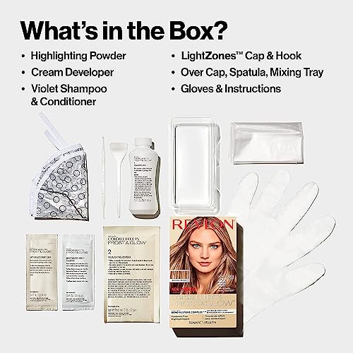 revlon color effects frost amp glow all-in-one highlighting kit blonde 1 ea pack of 2