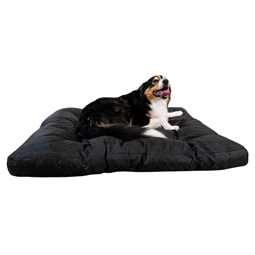 bananair - Cama Perro Suave y Confortable - Tela Repelente al Agua y Relleno de Espuma Muy Cómodo