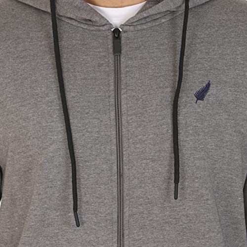 Image of D-GREEN Sweatshirt for Men Stylish Hoodie with Zipper and Full Sleeves Winter Wear