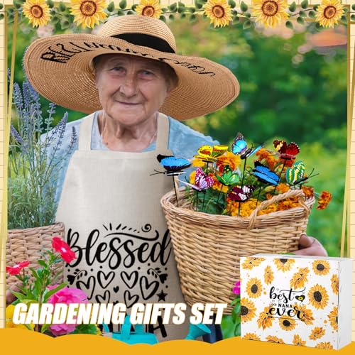 Kit de jardinería Lasnten 16 piezas para mujer miniatura 5