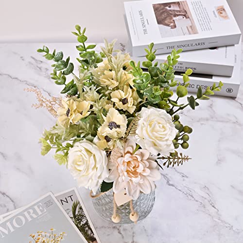 Yorkmills Artificial Flowers with Vase - Image 3