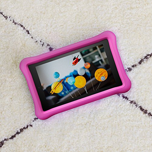 Amazon FreeTime - Funda infantil para Fire HD 8 (tablet de 8 pulgadas, 7ª y 8ª generación, modelos de 2017 y 2018), Rosa