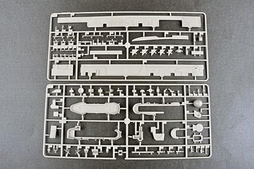 Trumpeter 05618 1/350 US Navy Aircraft Carrier CV-11 Intrepid Plastic Model - Image 11