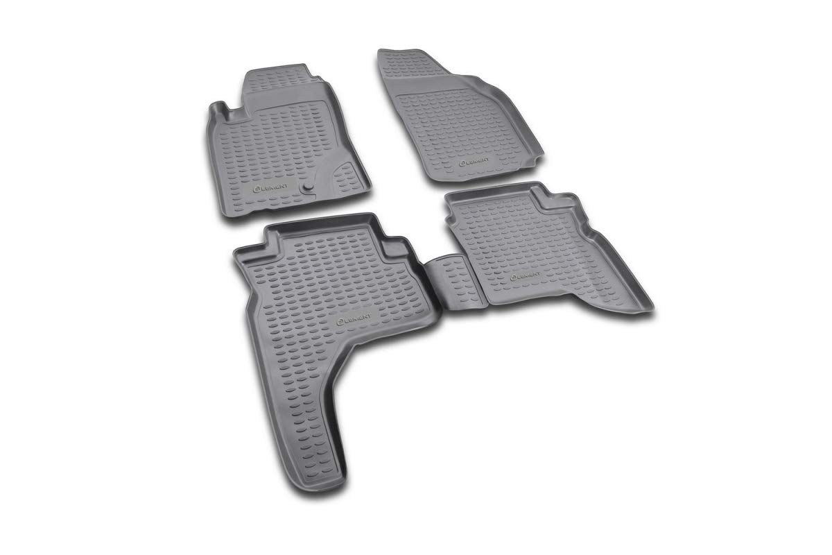 Element Alfombrillas Interior de Coche a Medida TPE Mitsubishi Pajero Sport 1997-2008, 4 pcs.