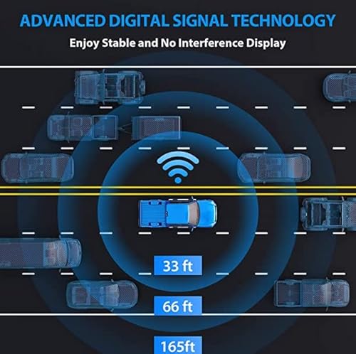 Erapta 1080P Wireless Backup Camera With Monitor Ert03, Stable Signal 4.3'' Hd Monitor, Ip69K Reverse Camera For Trucks Car Sedans Etc. #TOP2