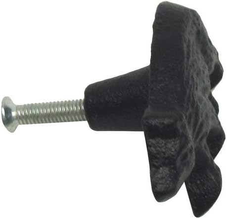 Cast Iron Black Bear 3D Drawer Bin Pull Screw Knob Cabinet Door Hardware Rustic Hunt Cabin Decor