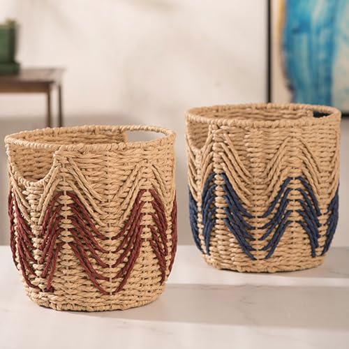 Panier de rangement en rotin pour une décoration chaleureuse