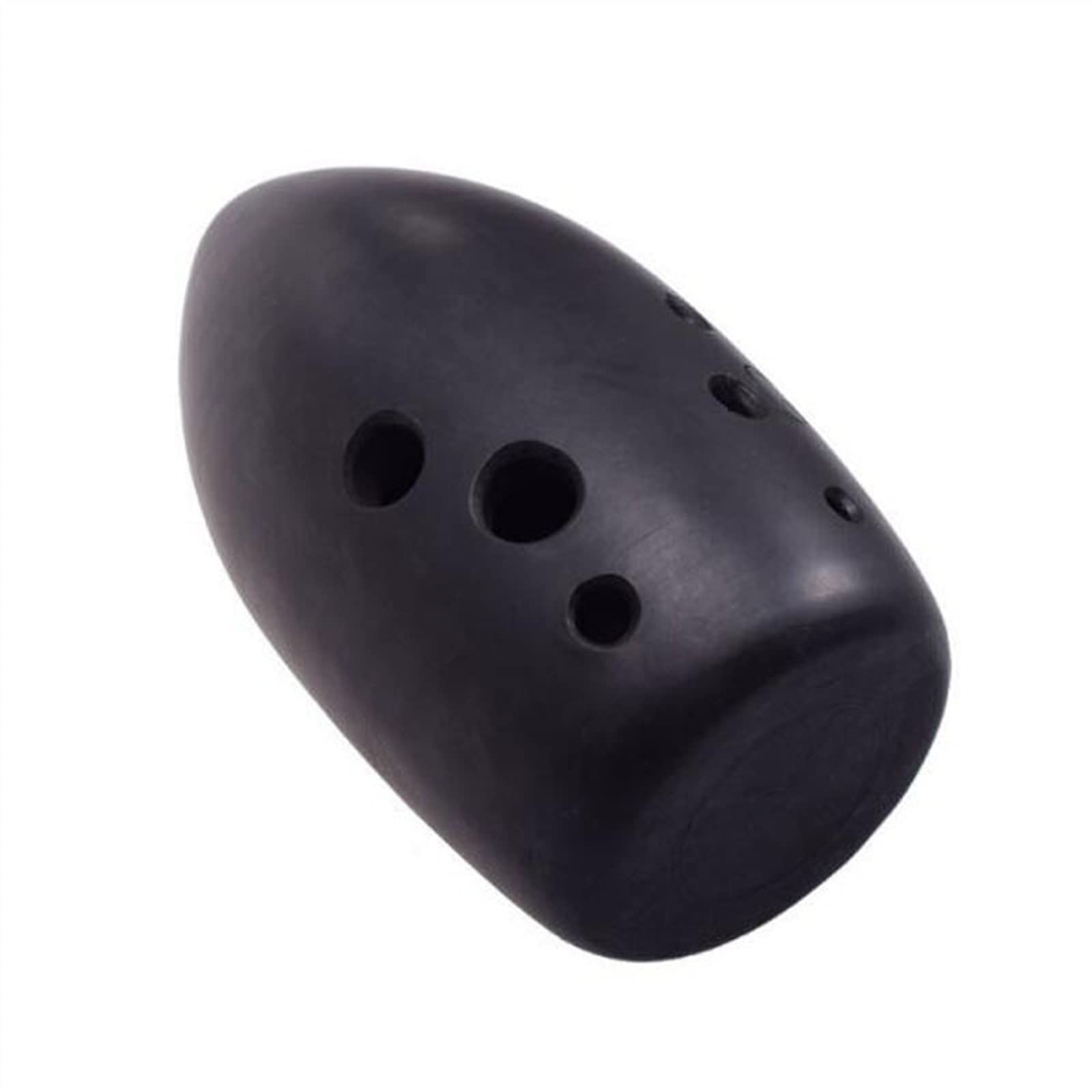 Anfänger Ocarina 8-Loch-chinesisches Xun/Ocarina Zweikammer-professionelles Schwarzes Keramik-Ocarina-Musikinstrument G-Taste Keramik-Ocarina Ocarina Musikinstrument