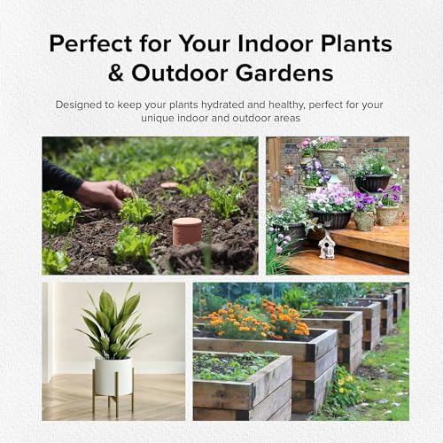 The Olla Company Classic Olla Watering Pot with Lid - Terracotta Self Watering Irrigation up to 2 ft in Diameter for Gardens, Raised Beds, and Pots - Vacation Friendly - Small by The Olla Company - Image 5