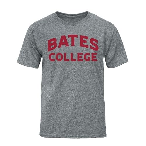Barnesmith Bates College T-Shirt, Classic, Charcoal Grey, Medium