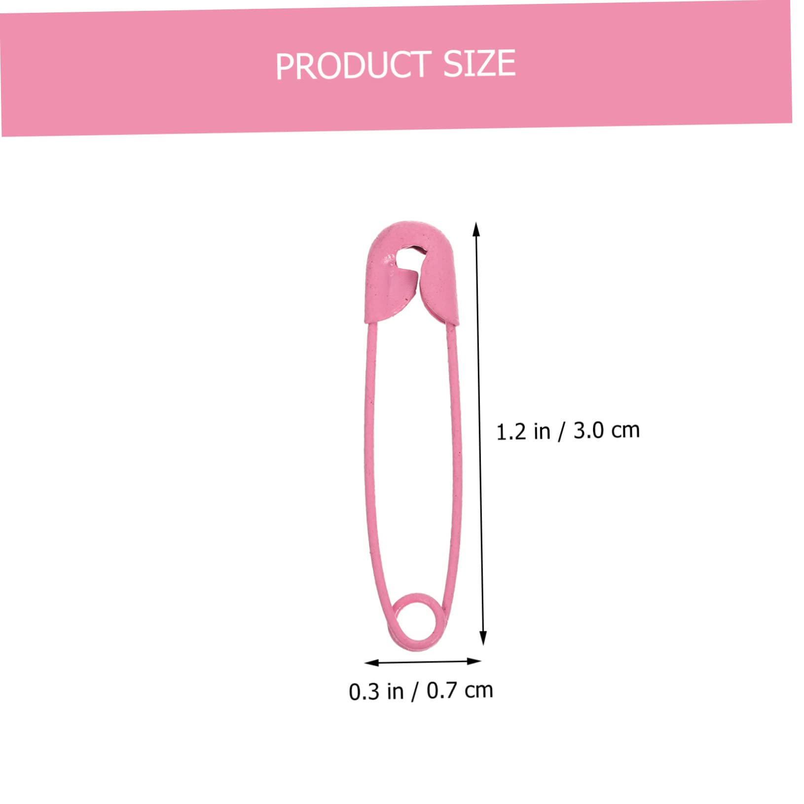 NUOBESTY 5 Set Di Spille Da Balia Per Cucire Da Viaggio Piccole Spille Da Balia Fermagli Per Abbigliamento Spille Decorative Per Cucire Artigianali 100 Pezzi*5