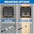 Mount-It! Low Profile Tilting TV Wall Mount for 24–32 Inch Flat Screen TVs | Quick Release Small TV Mount Bracket | VESA 75x75 100x100 | 1.65” Slim Design | 30 lb Capacity | Single Stud Installation