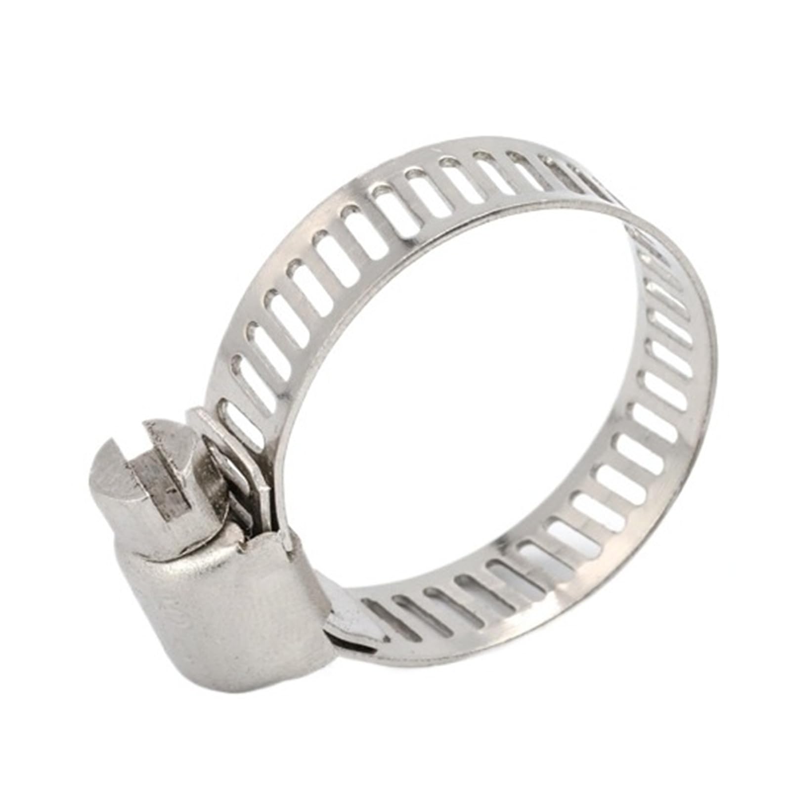 Hqycl One Color 3-10Pcs Hose Clamps Adjustable 6-311Mm Stainless Steel Worm Gear Hose Clip Hose Lock For Water Pipe Plumbing(21-38Mm 5Pcs)