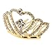 Produktbild Colcolo Mini Girls Kid Strass Krone Braut Tiara Haarkamm Schmuck - Gold