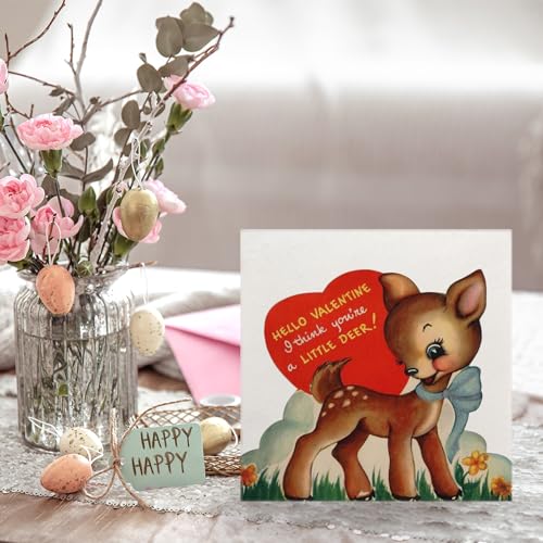Vintage-Valentines-Day-Decor-Valentines-Day-Wooden-Sign-Valentines-Day-Desk-Decor-Valentines-Decorations-Retro-Deer-Valentines-Wood-Box-Sign-5×5 Vintage Valentines Day Decor Valentines Day Wooden Sign Valentines Day Desk Decor Valentines Decorations Retro Deer Valentines Wood Box Sign 5×5