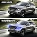 YUANZHENG Headlights For Jeep Grand Cherokee WK2 2011 2012 2013 4th Gen (Fourth Generation WK2) W/Start Bule to White Dynamic Animation & Sequential Tun Signa, For Xenon and Halogen Models