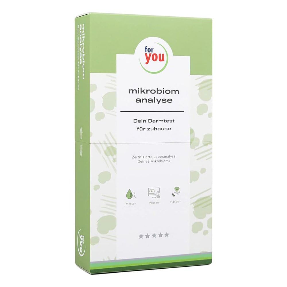 For You Mikrobiom Analyse Darmtest für zuhause 1 stk