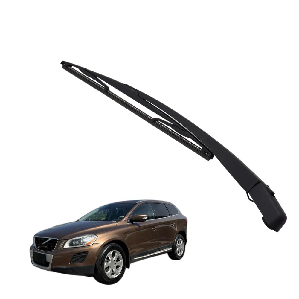 AMHVMU Rear Windscreen Wiper Blade Arm Set Fit For VOLVO XC60 2011-