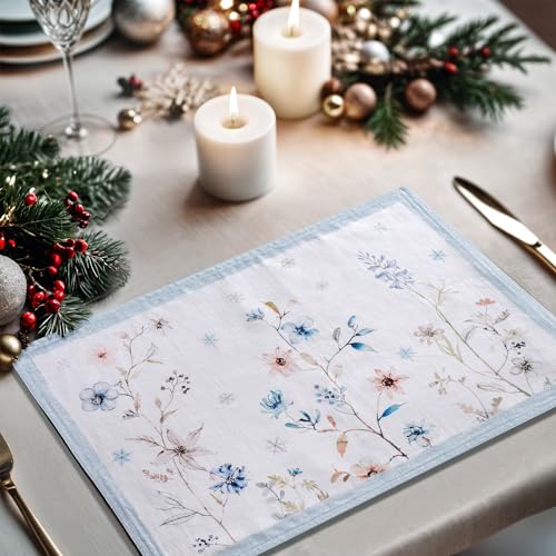 Maison d'Hermine Platzsets 100% Baumwolle (33cm x 48 cm, 4er-Set) – Ansicht 5