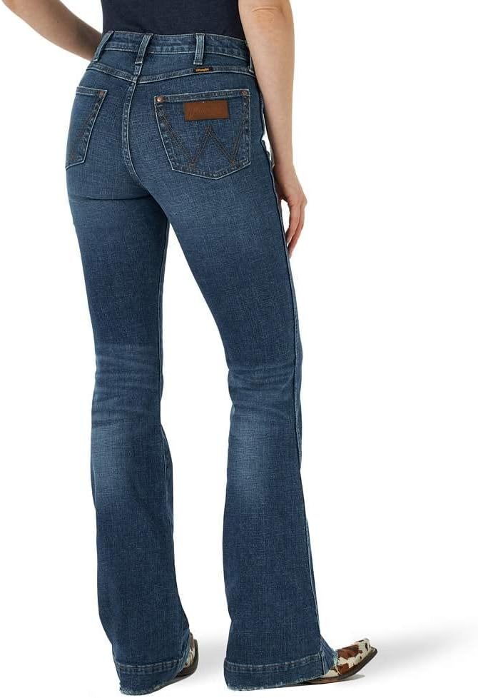 Flamingals Mid Rise Straight Leg Jeans for Women Multi Pocket Stretchy Baggy Boyfriend Jeans Trendy