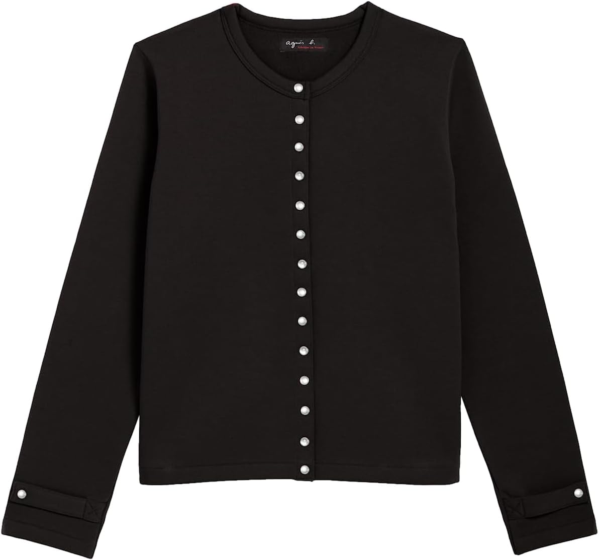 agnes b.] [アニエスべー] カーディガンプレッション M001 CARDIGAN