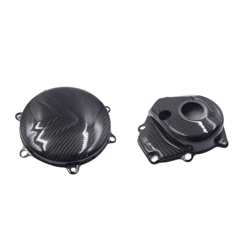 Compatible With KX450 KX450X KX450 Motorbike Engine Crash Protection Backpack Carbon Fiber Clutch Cover CC36 And Cover CL39 Compatible with Urban Riding(CC36 and Cl39)
