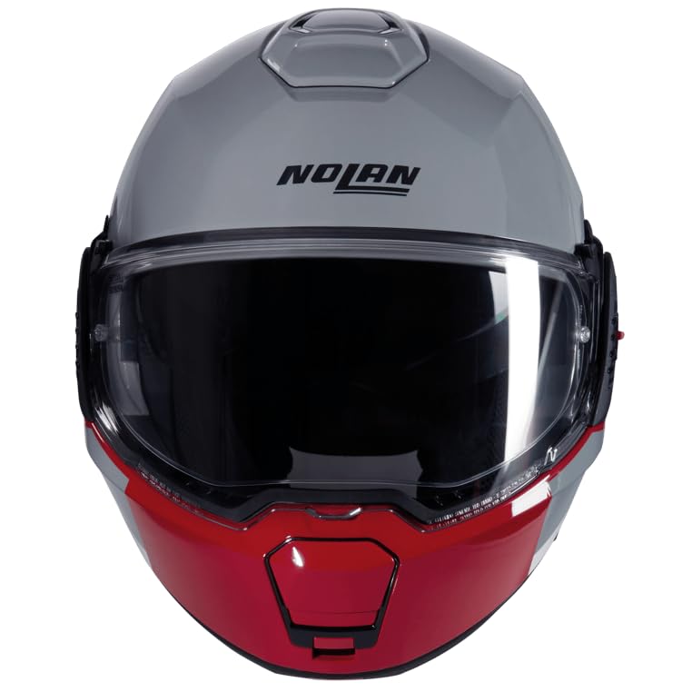 NOLAN HELMET N120-1 GRAFO 349 S, Grey/White/Red