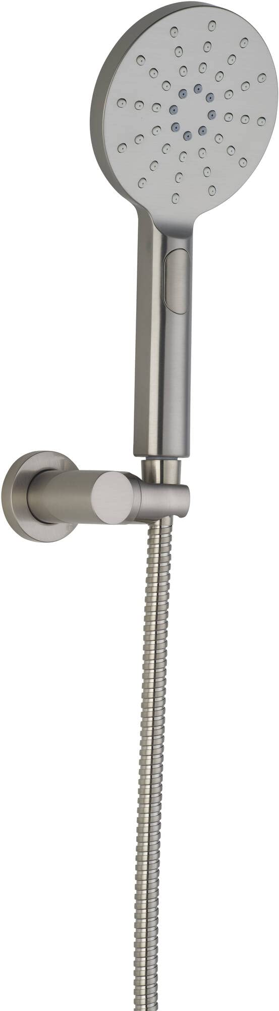 Ben MSL Duschschlauch - Flexibler Brauseschlauch - Edelstahloptik - Luxuriöses Aussehen - Nickel Gebürstet - 125 cm - Duscharmatur - Dusche - Schlauch