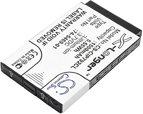 FITHOOD Replacement Battery for Cisco 7925 7925G 74-5469-01 7926G 7026G 74-5468-01 7925G-EX 7926 CP-7925G-A-K9 CP-7925G-EX-K9 CP-BATT-7925G-STD U8ZBAE12