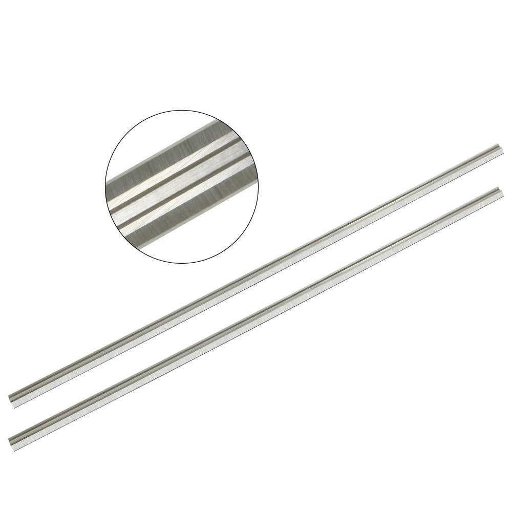 2 pary 12" 306mm grubość drewna ostrza do strugarki 306 X 8 X 2 mm części zamienne do noża strugarskiego