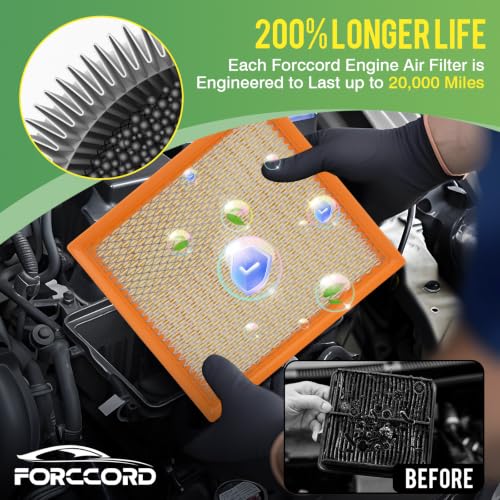 Image of Cabin & Engine Air Filter Combo for Toyota Tacoma (2024-2026) 2.4L