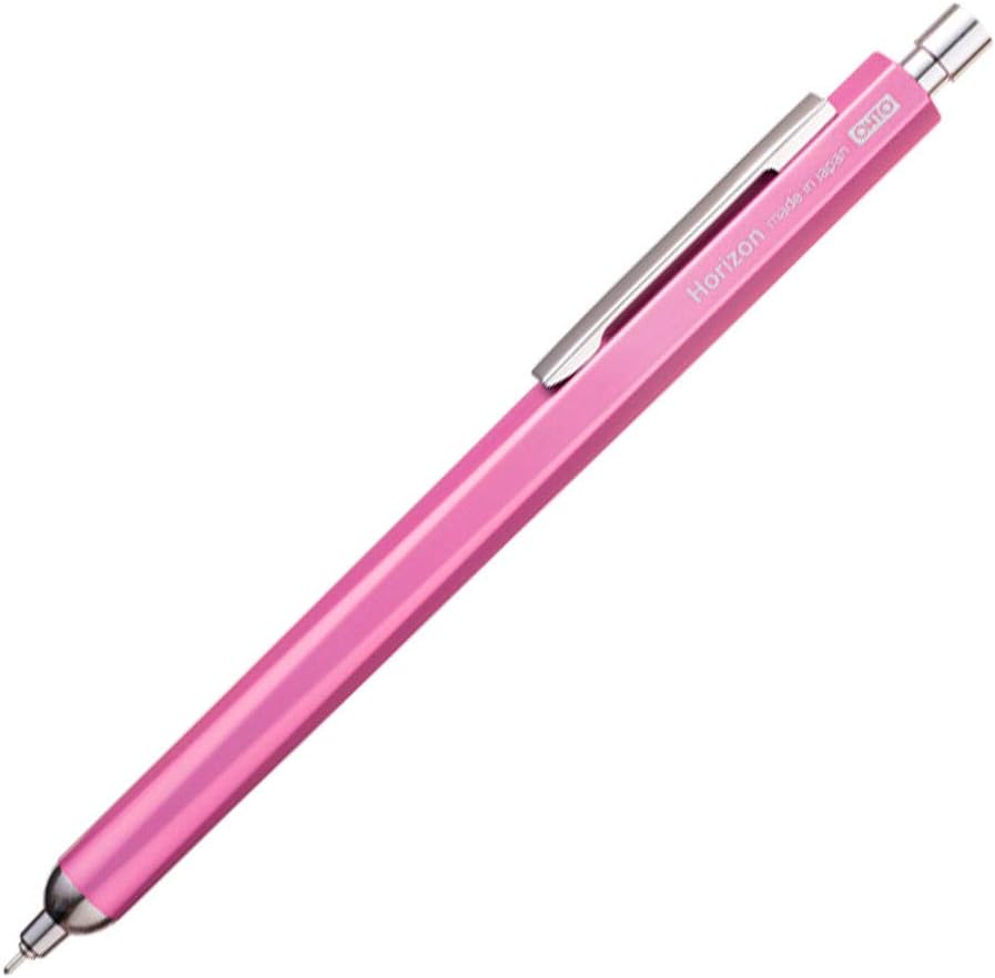 OHTOHorizion Gel, Gel Ink Ballpoint Pen 0.5mm Pink Body (NKG-605H-PK)