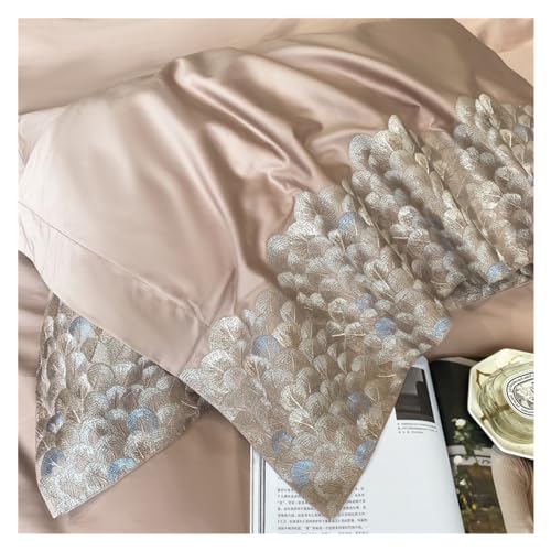 Housse de couette 4 pièces en coton pur pour un lit de 1.5m