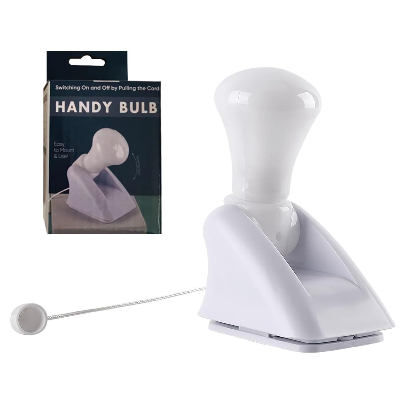 yimeizhiguang Battery Operated Wall Lights with Self Adhesive Pull Cord - Portable Cupboard Lights & Night Light, Wireless Stick Up Lamp for Cabinets, Wardrobes, Bedrooms, Hallways & Children's Rooms