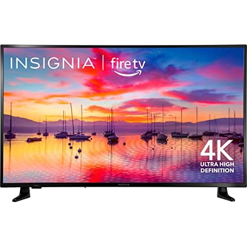 INSIGNIA 50-inch Class F30 Series LED 4K UHD Smart Fire TV with Alexa Voice Remote (NS-50F301NA24)