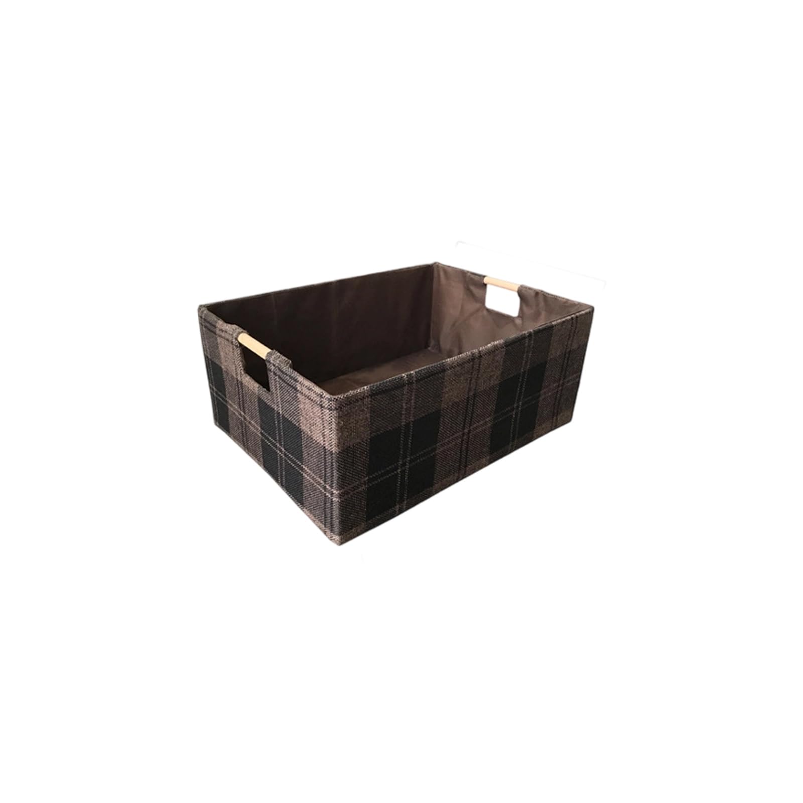 Elnwnnkc Decorative Fabric Storage Bin with Reinforced Handles Perfect for Toy Books Accessories Essential Closet Organizers and Storage Blanket Basket Small Bins Basket for Bathroom