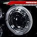 Instyleparts Dual Halo Projector Headlights (Black Housing/Smoke Lens) Made for and Compatible with 1993-1998 Volkswagen Golf Mk3/Cabrio