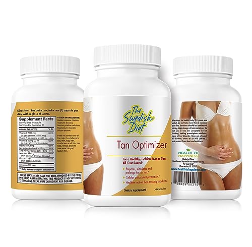 Tan Optimizer – Sugar-Free Tanning Pills with...