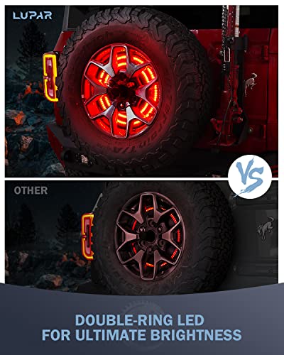 High-Visibility Led Spare Tire Brake Light Compatible With 2021-2023 Ford Bronco 2/4 Door, Brilliant Wheel Light For Ford Bronco Accessories, Plug And Play #TOP4
