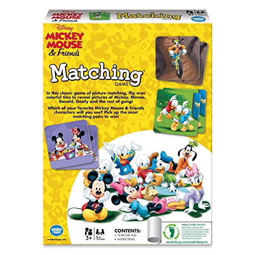 image for Wonder Forge Mickey Mouse Matching Game - Fun and Educational Disney M