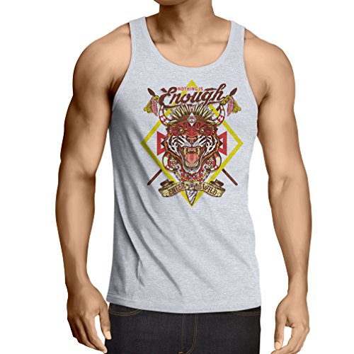 lepni.me Camisetas de Tirantes para Hombre Nada es Suficiente: entra en lo...
