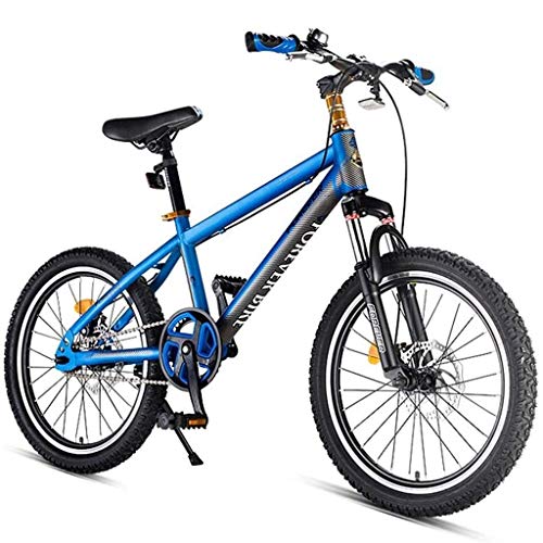 Buy Discount Kids Mountain Bikes 18 Inches, Boys Girls Alpine Bicycleï¼High-Carbon Steel Hardtail A...