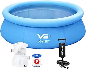 Piscina Inflável Joy Set 2490L Circular 240cm com Filtro Bomba VG Plus (220, Volts)