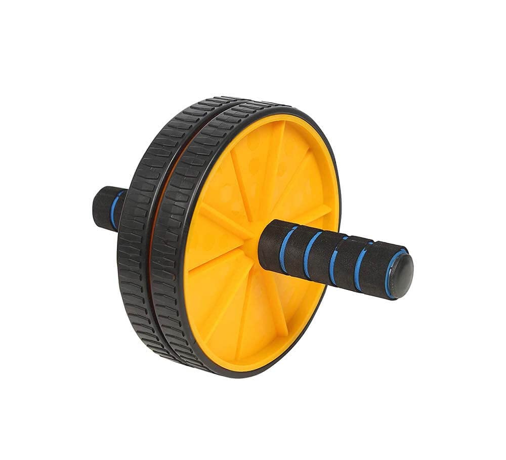 Double Wheel Ab Roller for Core & Abs Workout, Dual Wheel Abdominal Exercise Equipment with Comfortable Foam Handles for Home Gym & Fitness Training-image-26