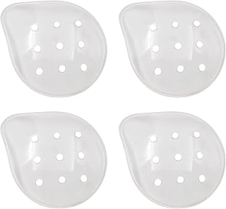 4 Pcs 9-Hole Plastic Eye Patches, Breathable and Comfortable, Eye Protection, Suitable for Children, Adults Eye Surgery Covering, Breathable After Surgery Eye Protection