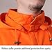 Revco/Black Stallion TruGuard™ 200 FR Cotton Hooded (Safety Orange) Sweatshirt, Reflectives LG