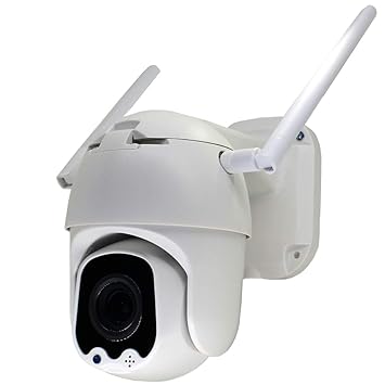 Maizic Smarthome 3MP 4X Varifocal Zoom PTZ Mini WiFi Camera Multifeatured , Night Vision, Two Way intercom, SD Card Storage, NVR supportable, Remote Live viewV380