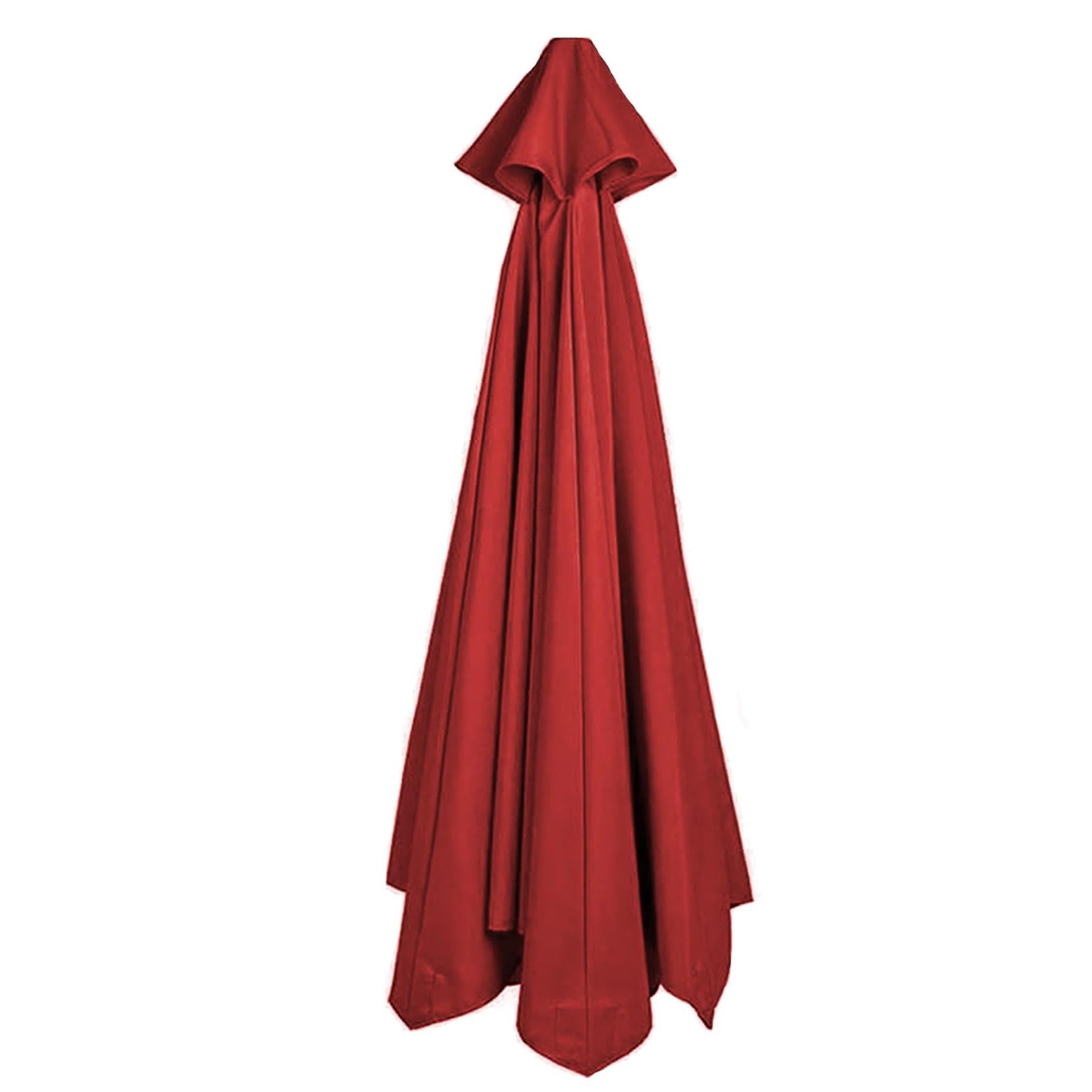 Toile de Rechange Parasol de Jardin Exterieur Deporte 3x3 Polyester imperméable 8 Bras Dessus Parapluie Remplacement