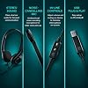 EPOS PC8 USB Stereo Headset for PC & Mac - Wired On-Ear Headphones with Noise-Canceling Mic, USB Plug, In-Line Volume & Mute Control, Ultra-Light Design, Perfect for Business, Calls & Remote Work #3